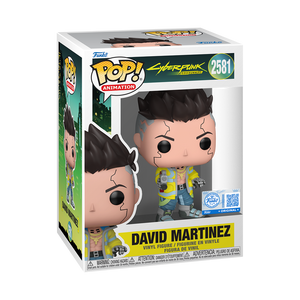 [PRÉ-RESERVA] Funko POP! Cyberpunk #2581 David Martinez with HJKE-11 Yukimura Exclusivo
