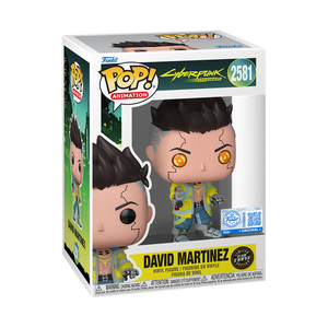 [PRÉ-RESERVA] Funko POP! Cyberpunk #2581 David Martinez with HJKE-11 Yukimura Exclusivo