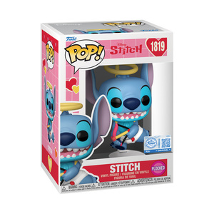 [PRÉ-RESERVA] Funko POP! Lilo & Stitch #1819 Stitch (Valentine) (Flocked) Exclusivo