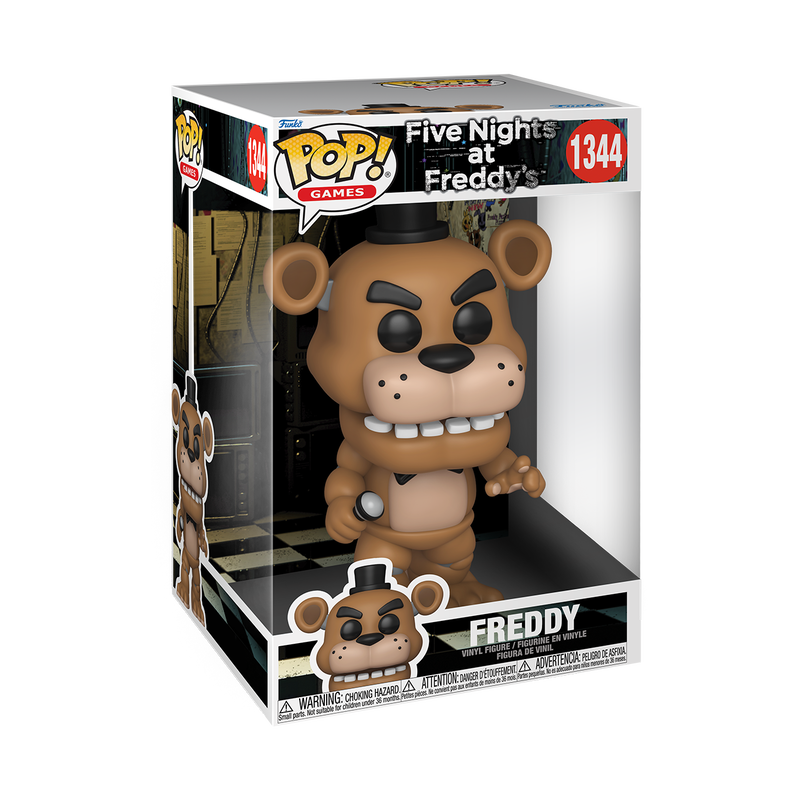 [PRÉ-RESERVA] Funko POP! Jumbo Five Nights at Freddy's #1344 Freddy Fazbear