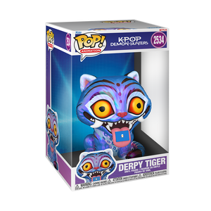 [PRÉ-RESERVA] Funko POP! Jumbo KPop Demon Hunters #2534 Derpy Tiger
