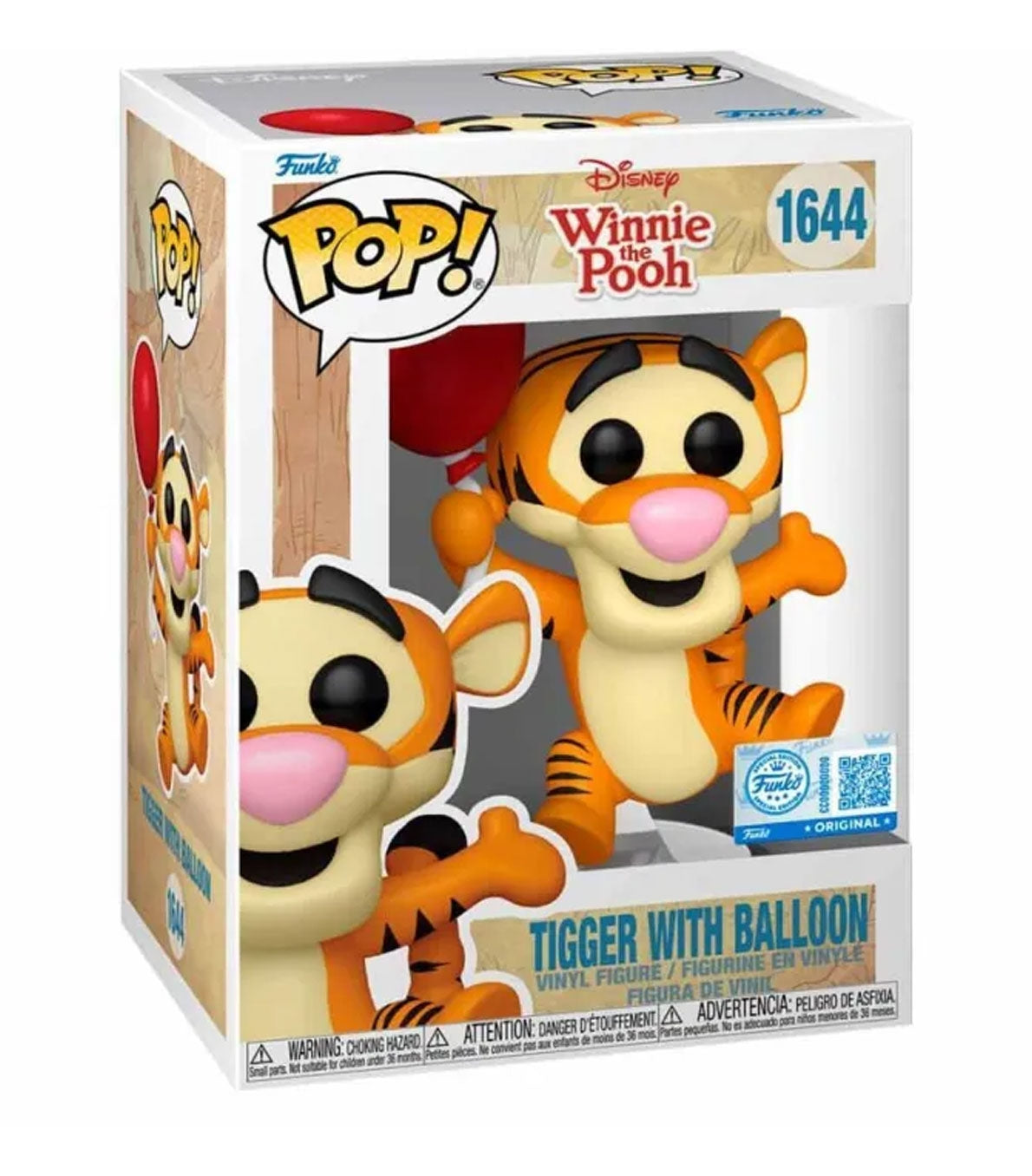Funko POP! Winnie the Pooh #1644 Tigger with Balloon Exclusivo