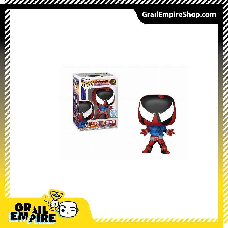 Funko POP! Marvel Spider-Man Across the Spiderverse #1232 Scarlet Spider Exclusivo