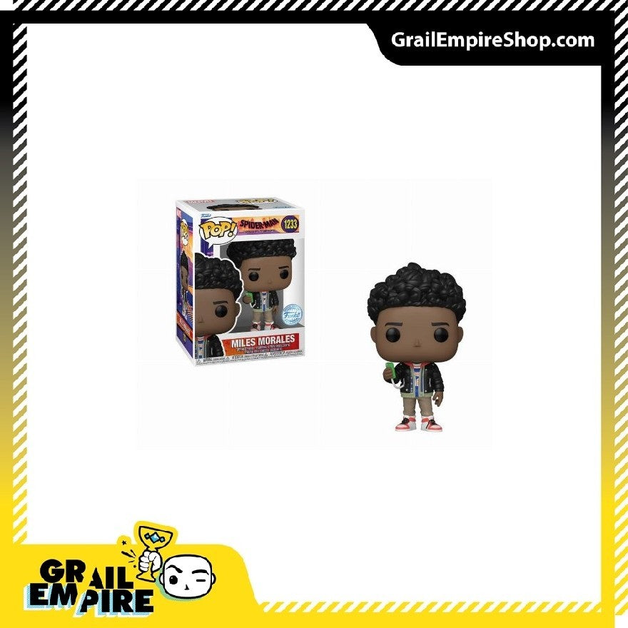 Funko POP! Marvel Spider-Man Across the Spiderverse #1233 Miles Morales Exclusivo