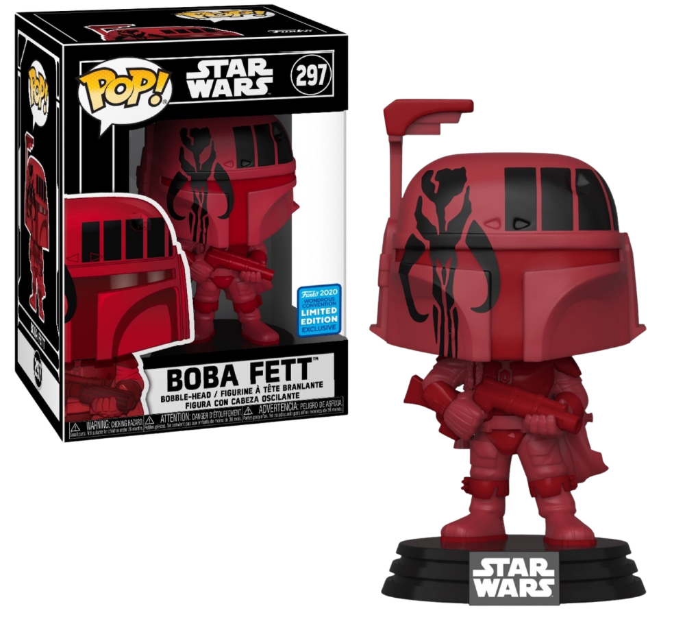Funko POP! Star Wars #297 Boba Fett WonderCon 2020 Exclusivo