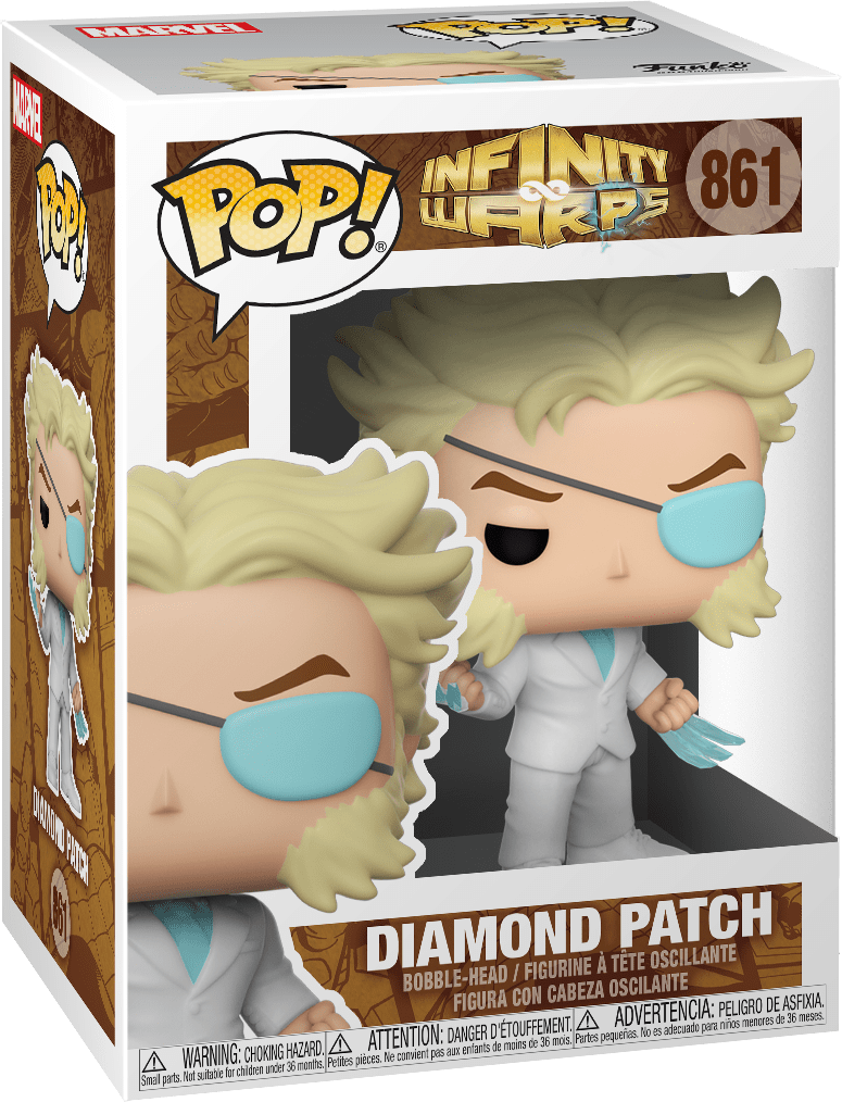 Funko POP! Marvel Infinity Warps #861 Diamond Patch