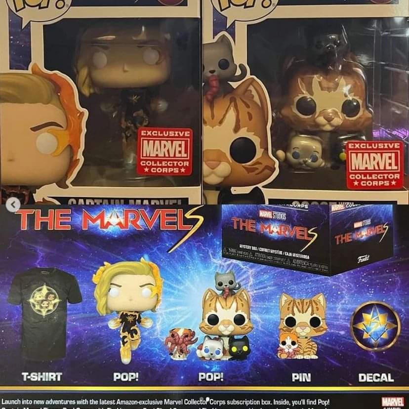 Funko Marvel Collector Corps The Marvels Exclusivo
