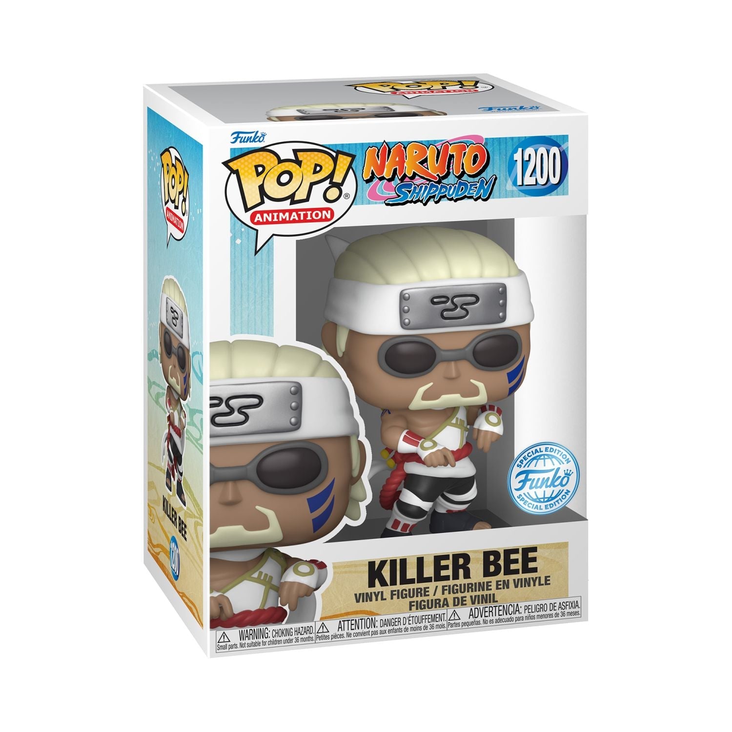 Funko POP! Naruto Shippuden #1200 Killer Bee Exclusivo