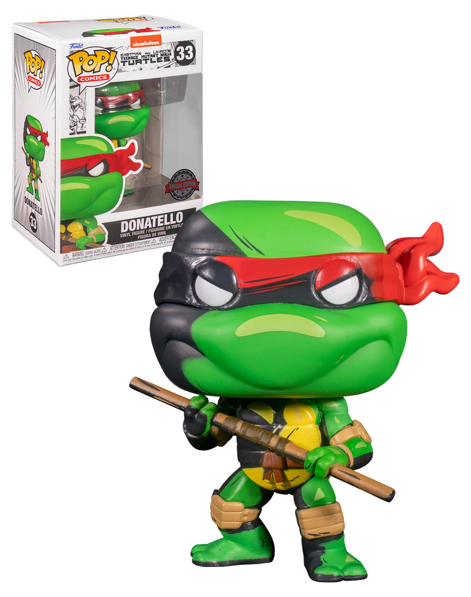 Funko POP! TMNT Comics #33 Donatello Exclusivo