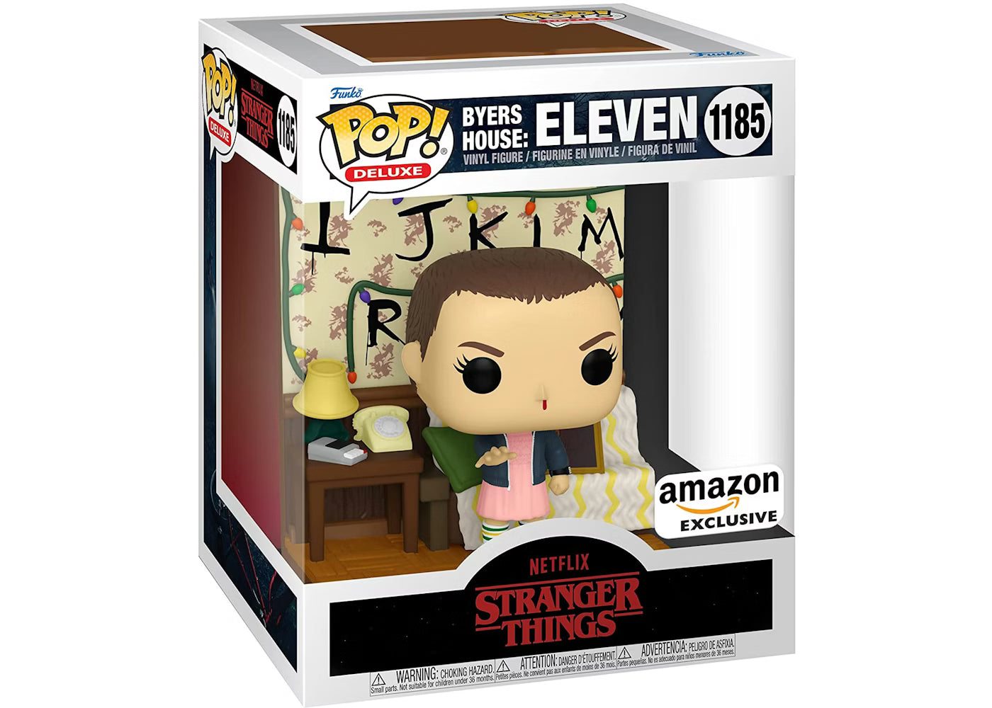 Funko POP! Stranger Things #1185 Byers House: Eleven Exclusivo (Caixa Danificada)