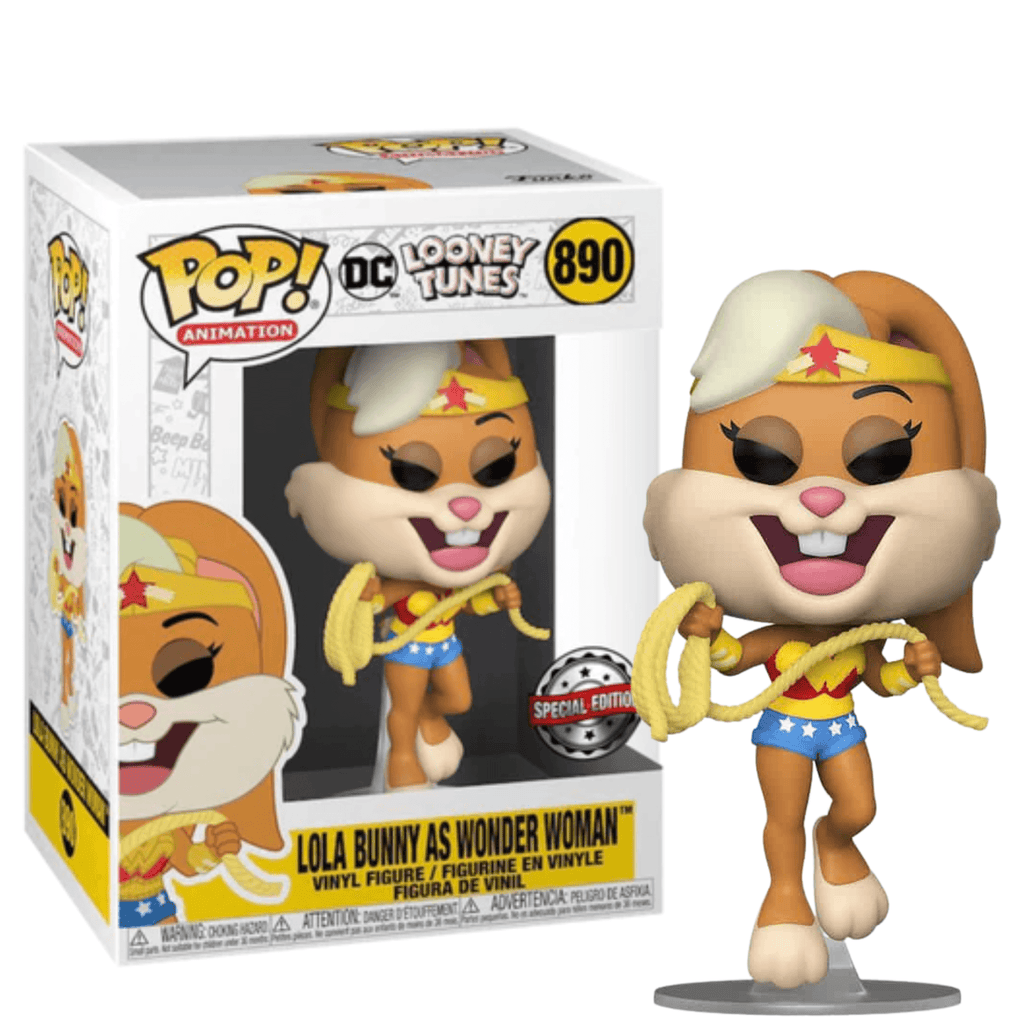 Funko POP! Looney Tunes #890 Lola as Wonder Woman Exclusivo