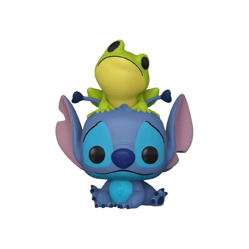 Funko POP! Disney Lilo & Stitch #986 Stitch with Frog Exclusivo