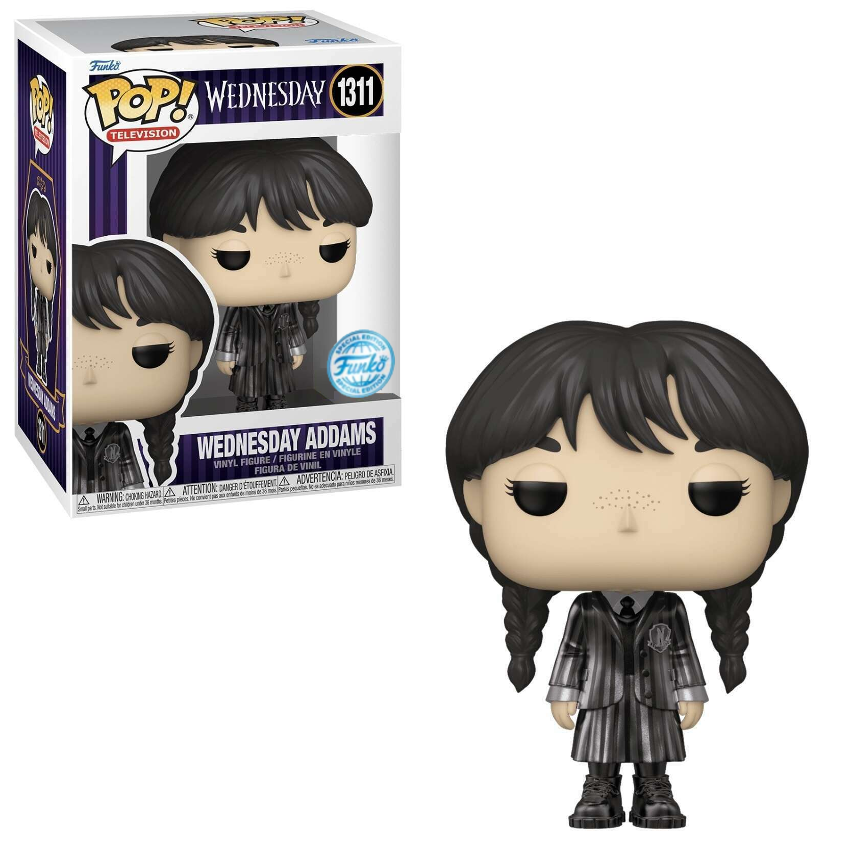 Funko POP! Wednesday #1311 Wednesday Metallic Exclusivo