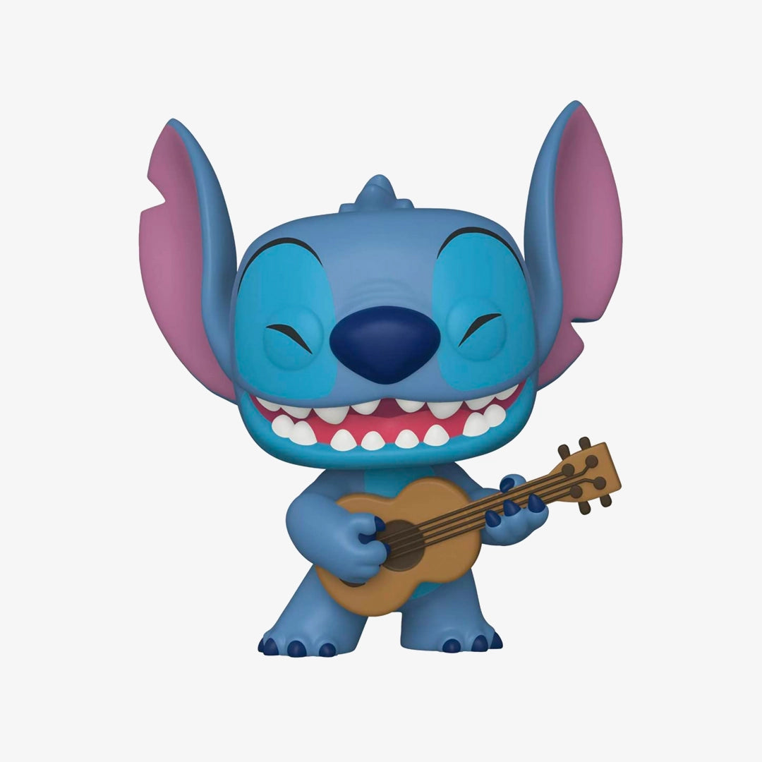 Funko POP! Disney Lilo & Stitch # Stitch with Ukelele 10 inch Exclusivo