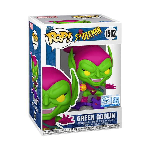 Funko POP! Marvel Spider-Man #1502 Green Goblin Exclusivo
