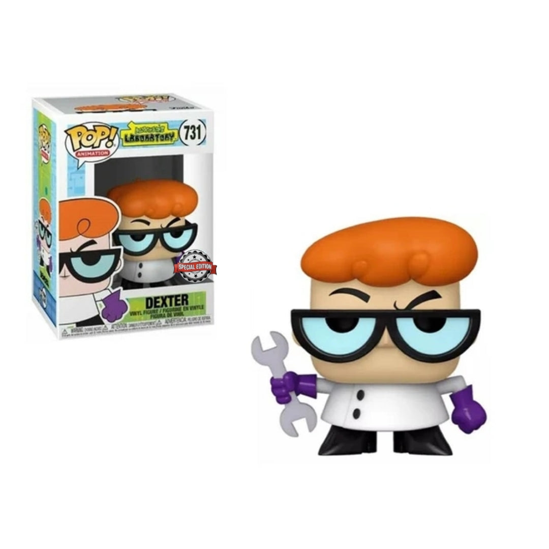 Funko POP! Cartoon Network #731 Dexter c/ Hard Stack Exclusivo