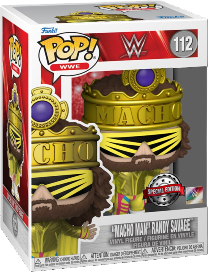 Funko POP! WWE #112 "Macho Man" Randy Savage Exclusivo