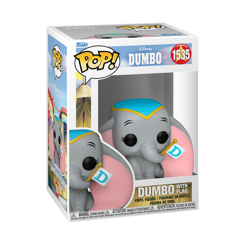 Funko POP! Disney Dumbo #1535 Dumbo with Flag