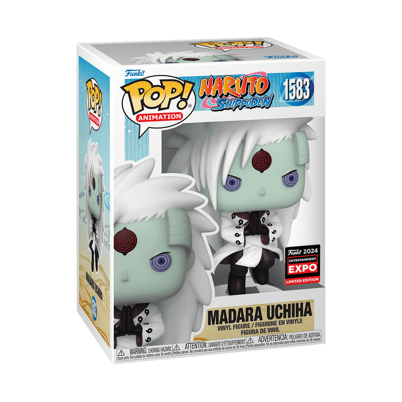 Funko POP! Naruto Shippuden #1583 Madara Uchiha Entertainment Expo 2024 Exclusivo