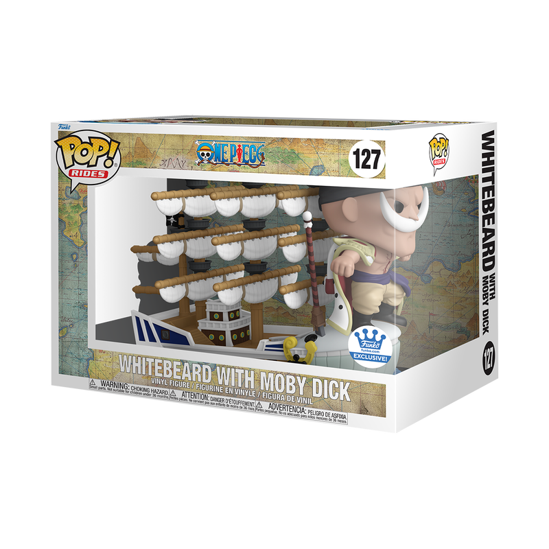 Funko POP! One Piece #127 Whitebeard with Moby Dick Exclusivo