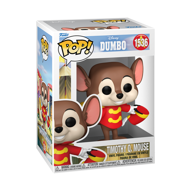 Dumbo POP! Disney Vinyl Figure Timothy Q.Mouse 9 cm