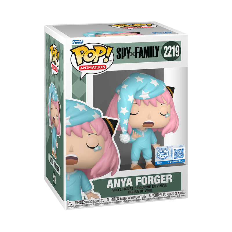 Funko POP! Spy x Family #2219 Anya Forger (Pajamas) Exclusivo