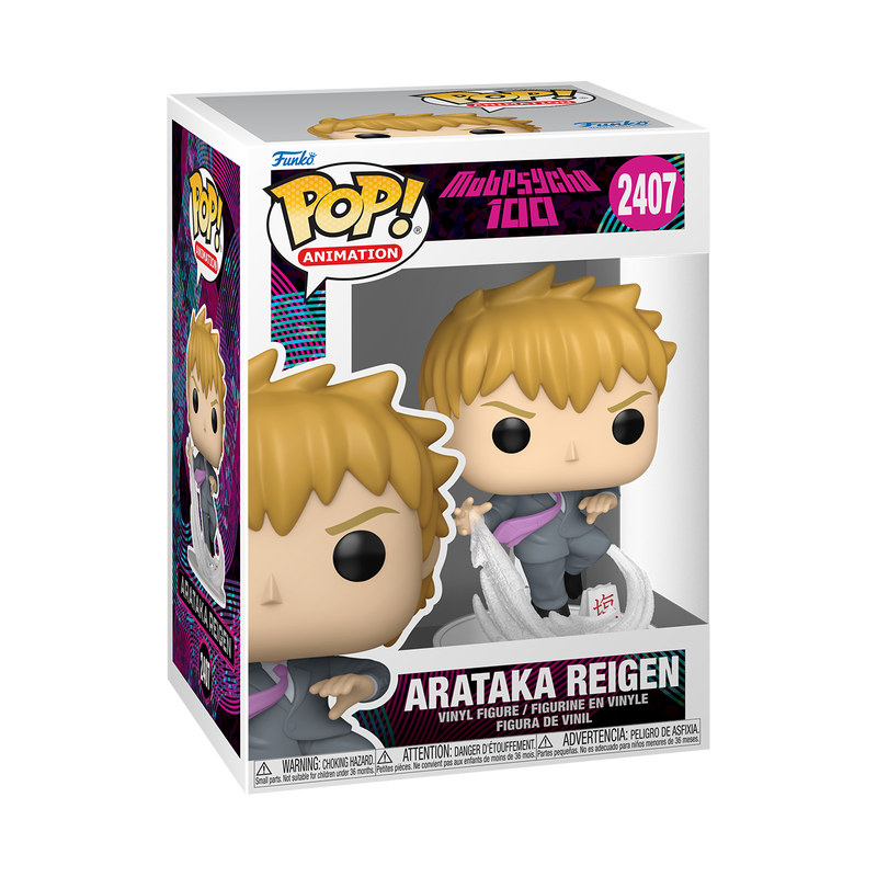 [PRÉ-RESERVA] Funko POP! Mob Psycho 100 #2407 Arataka Reigen
