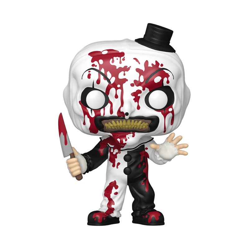 Funko POP! Terrifier 3 #1948 Art the Clown with Knife (Bloody) Exclusivo