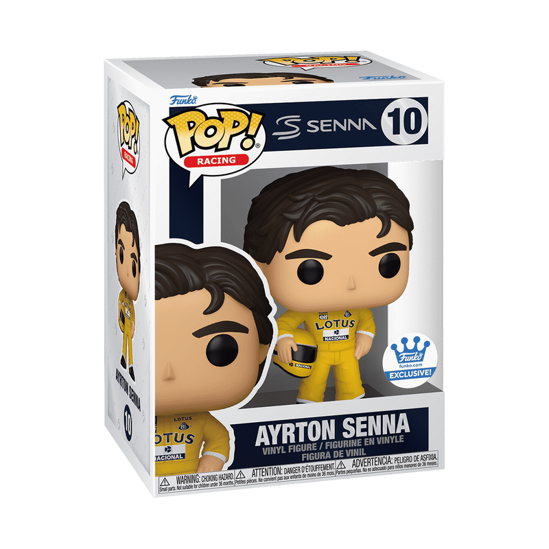 Funko POP! Formula 1 #10 Ayrton Senna (Lotus) Exclusivo