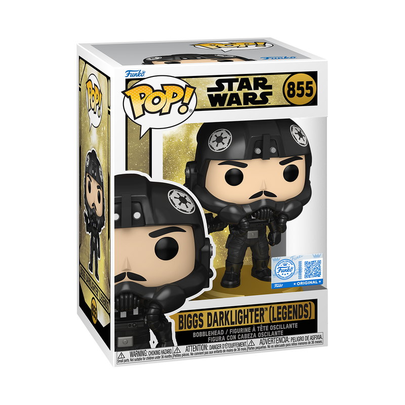 [PRÉ-RESERVA] Funko POP! Star Wars #855 Biggs Darklighter (Legends) Exclusivo
