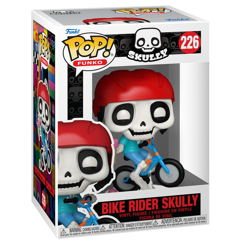 [PRÉ-RESERVA] Funko POP! Skully #226 Bike Rider Skully