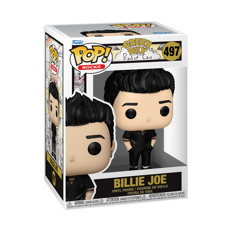 [PRÉ-RESERVA] Funko POP! Rocks Green Day #497 Billie Joe (Basket Case)