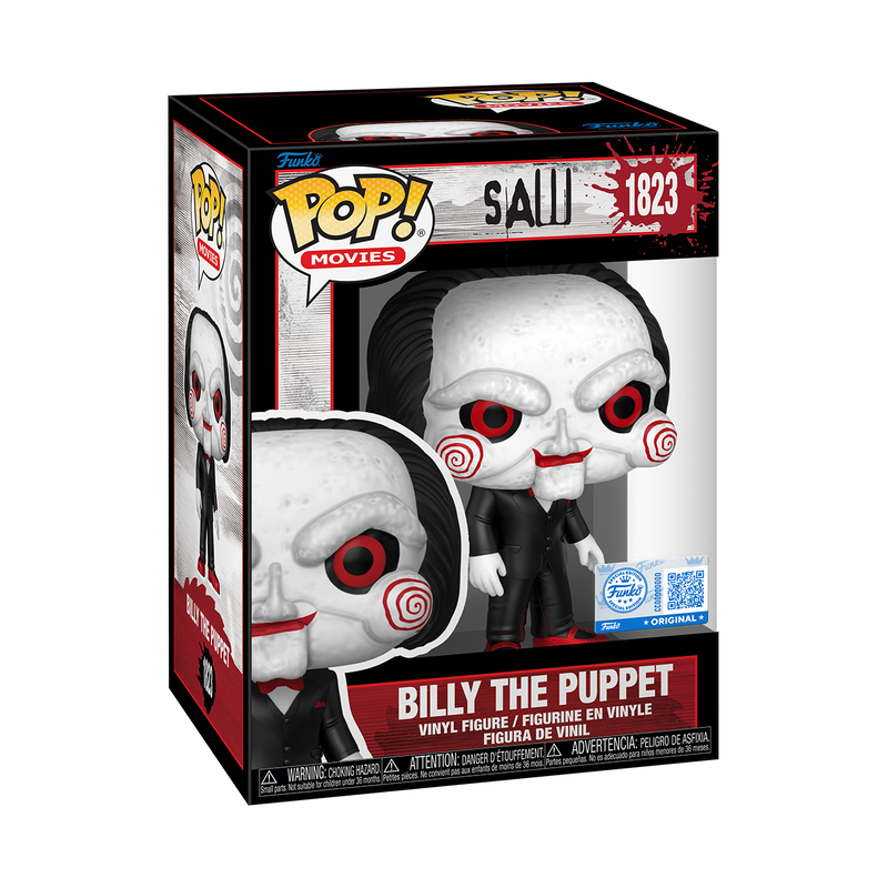 Funko POP! Saw #1823 Billy the Puppet with Glitter Shoes Exclusivo