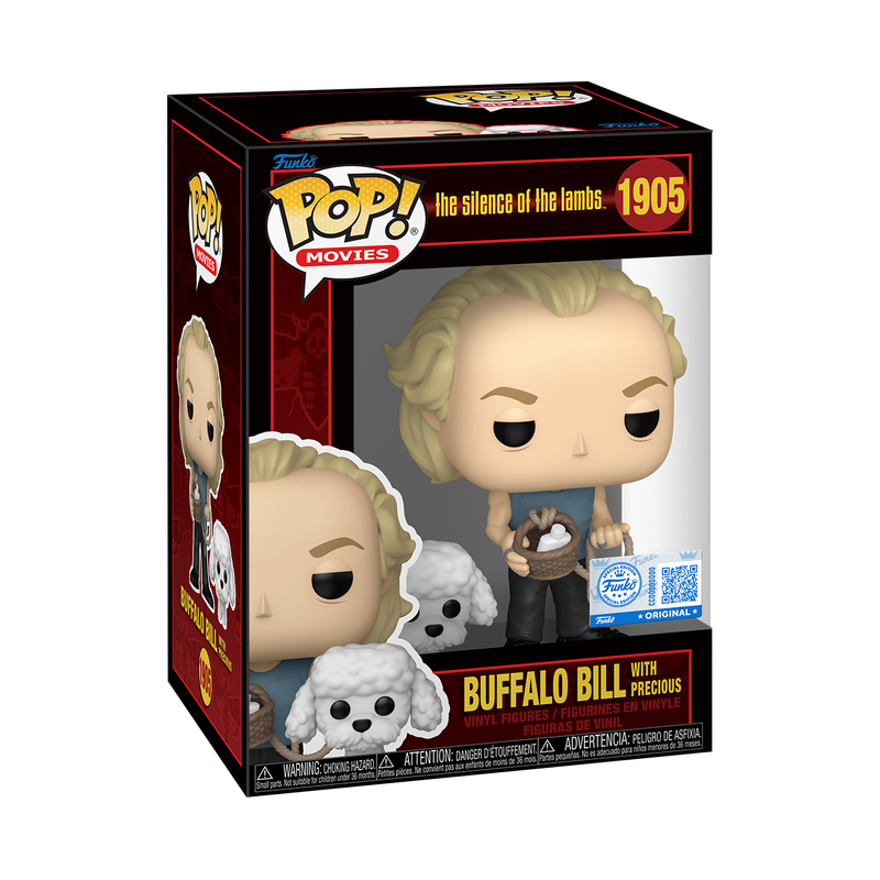 Funko POP! Silence of the Lambs #1905 Buffalo Bill with Precious Exclusivo