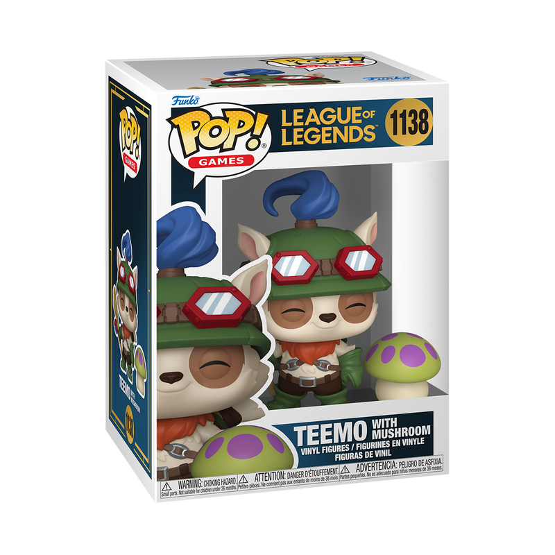 Funko POP! League of Legends #1138 Teemo with Mushroom