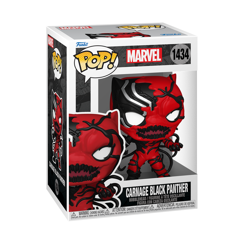 Funko POP! Marvel #1434 Carnage Black Panther