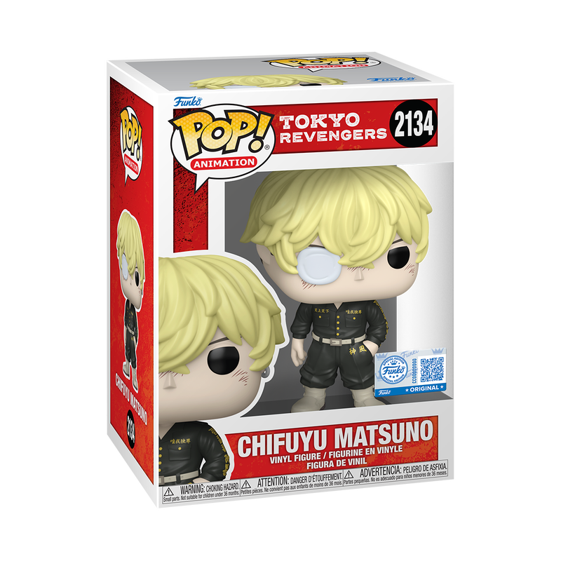 Funko POP! Tokyo Revengers #2134 Chifuyu Matsuno Exclusivo