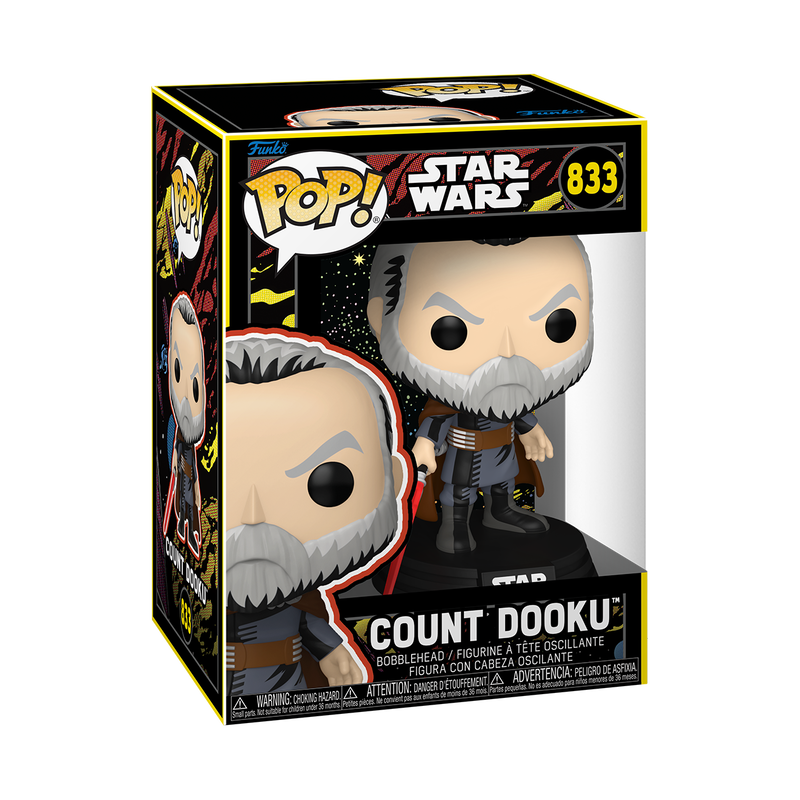 Funko POP! Star Wars #833 Count Dooku (Retro)