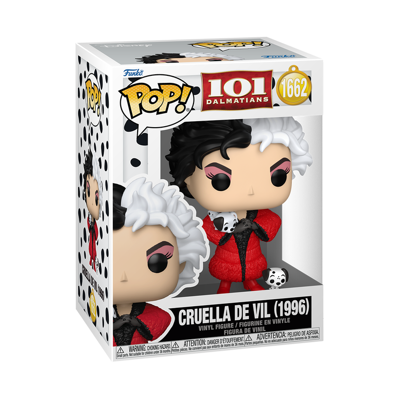 Funko POP! Disney 101 Dalmatians #1662 Cruella de Vil (1996)