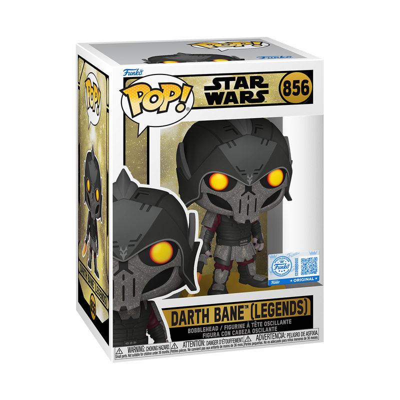 [PRÉ-RESERVA] Funko POP! Star Wars #856 Darth Bane (Legends) Exclusivo
