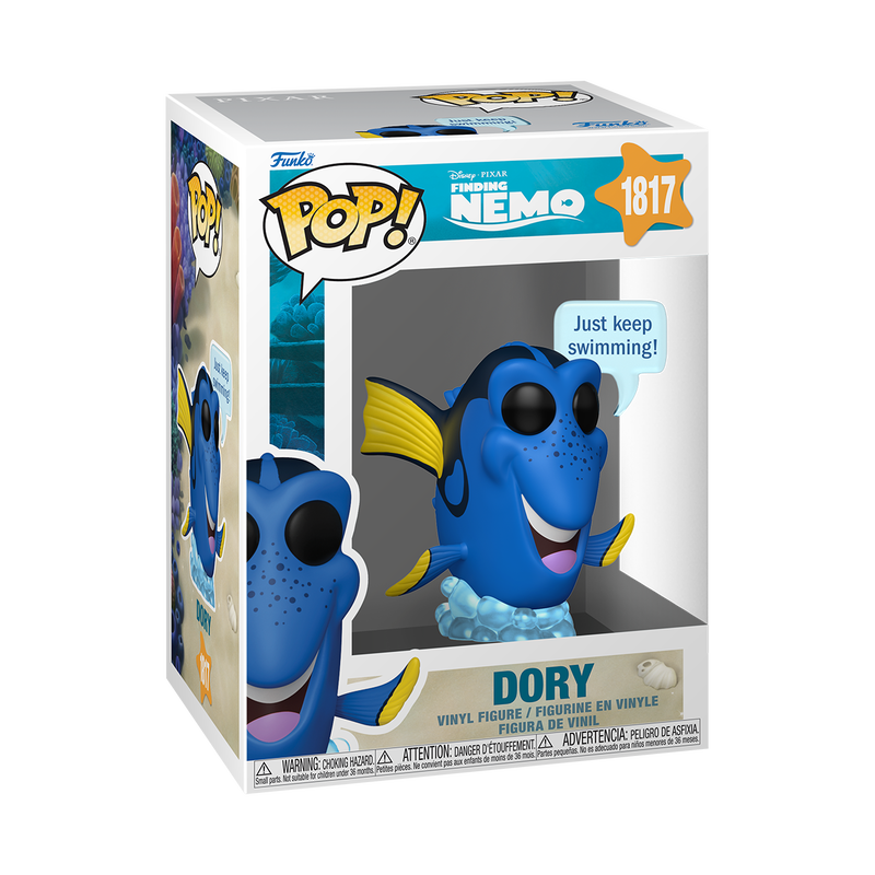 [PRÉ-RESERVA] Funko POP! Pixar Finding Nemo #1817 Dory (Just Keep Swimming)