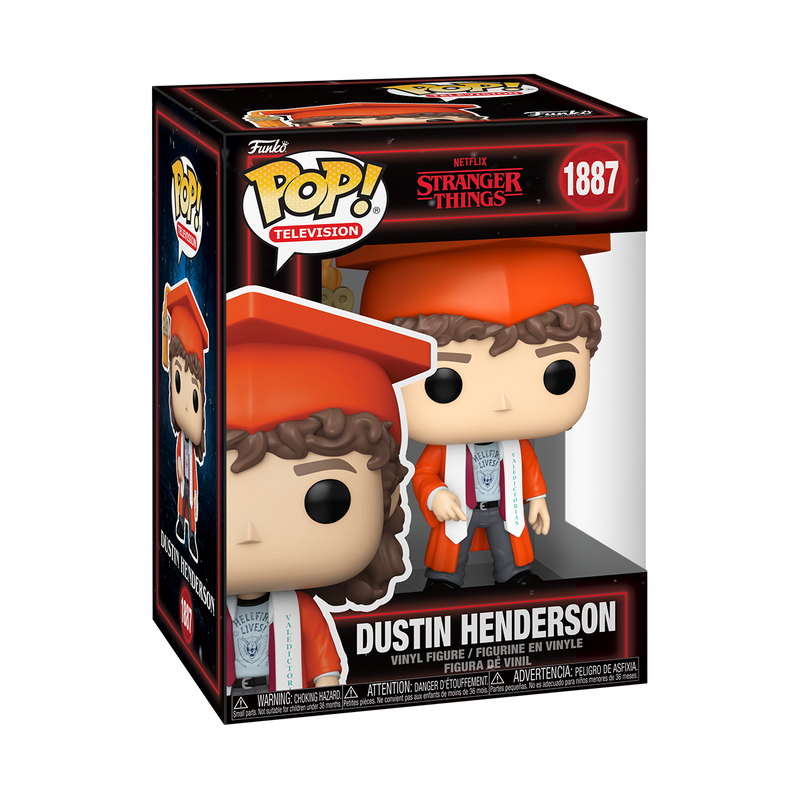 Funko POP! Stranger Things #1887 Dustin Henderson (Graduation)