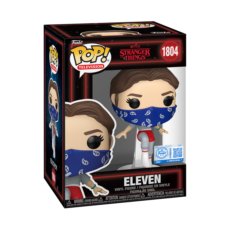 Funko POP! Stranger Things #1804 Eleven with Bandana (Floating) Exclusivo
