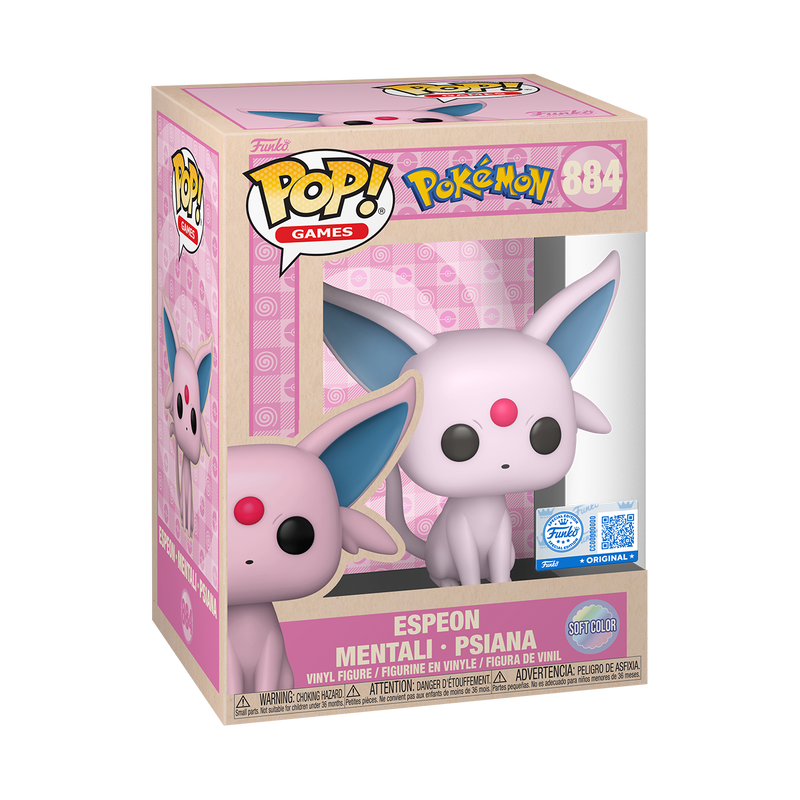 [PRÉ-RESERVA] Funko POP! Pokémon #884 Espeon (Soft Color) Exclusivo