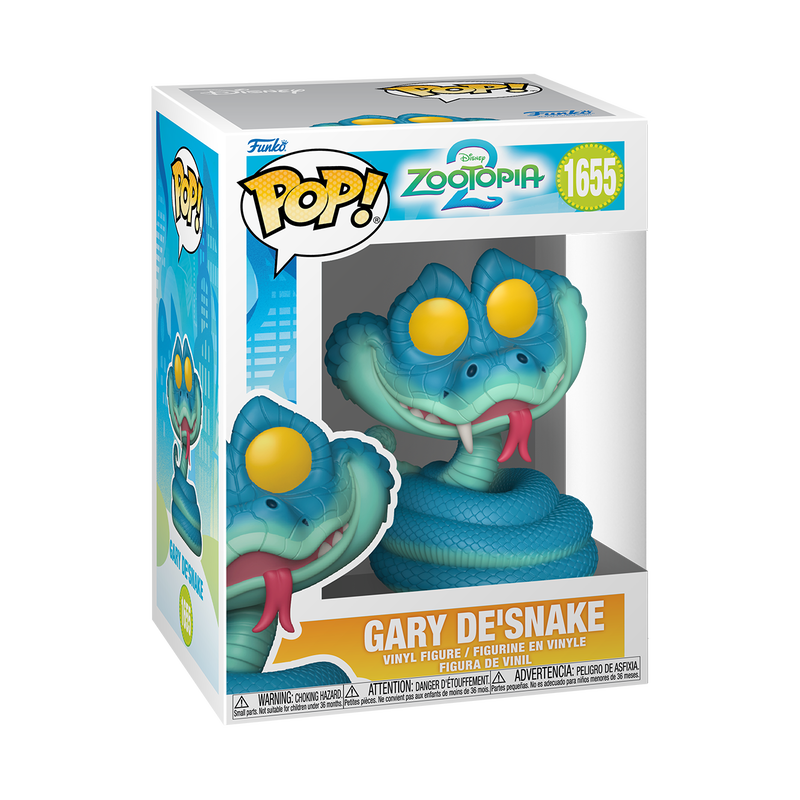 Funko POP! Disney Zootopia 2 #1655 Gary De'Snake