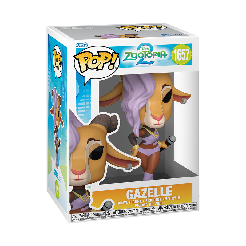 Funko POP! Disney Zootopia 2 #1657 Gazelle