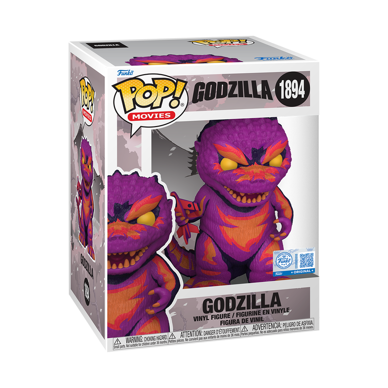 Funko POP! Godzilla #1894 Godzilla (Holding Plane) Exclusivo