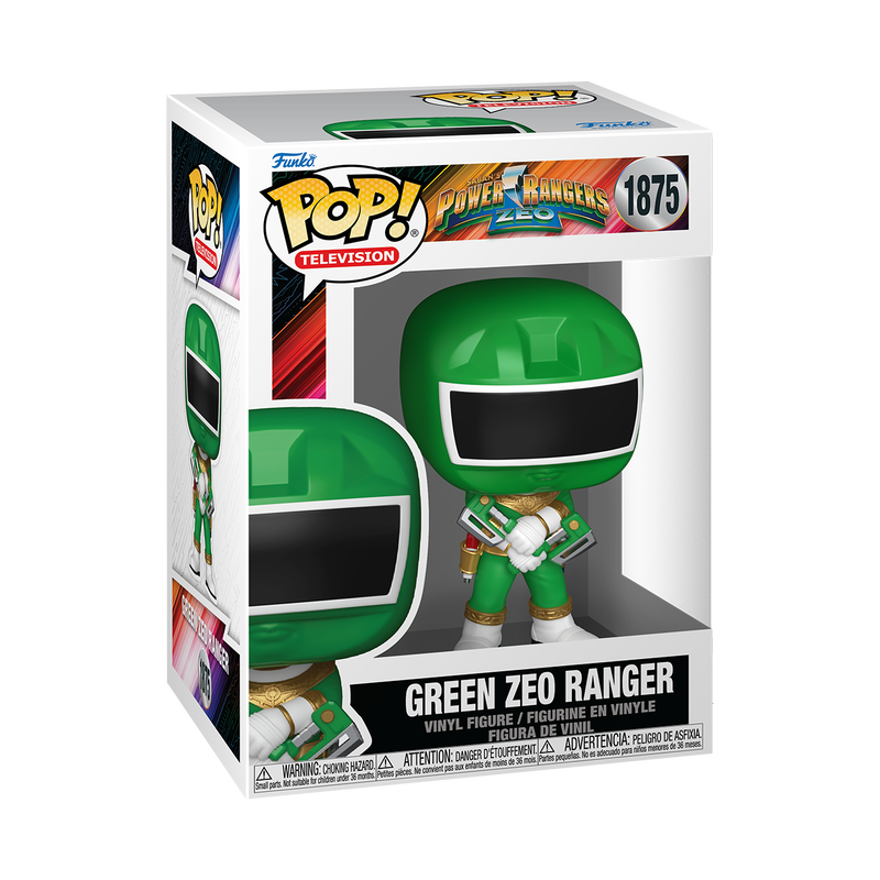 Funko POP! Power Rangers Zeo #1875 Green Zeo Ranger