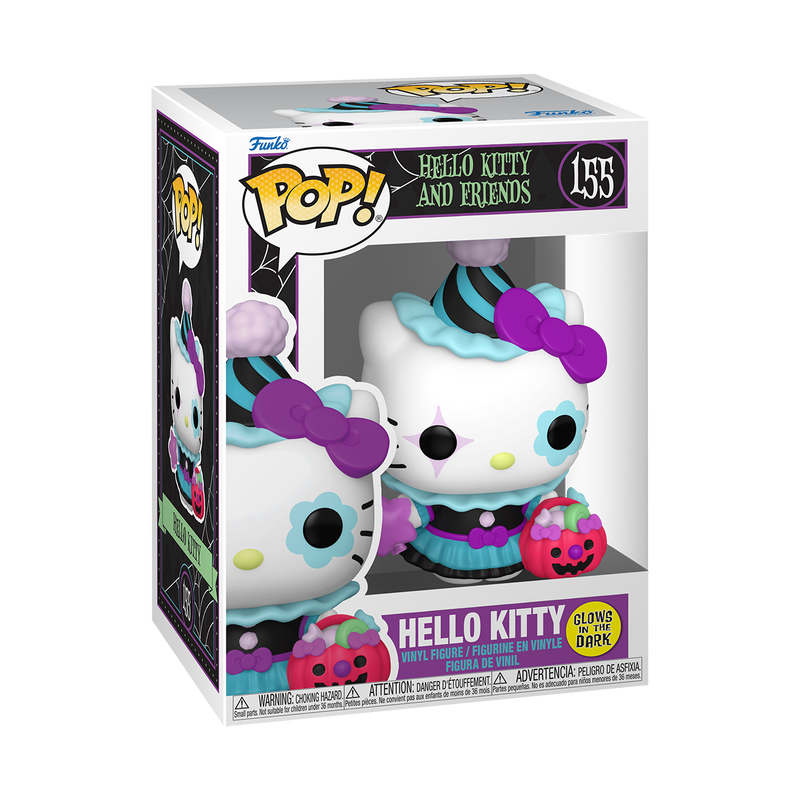 [PRÉ-RESERVA] Funko POP! Hello Kitty and Friends #155 Hello Kitty Spooky GITD