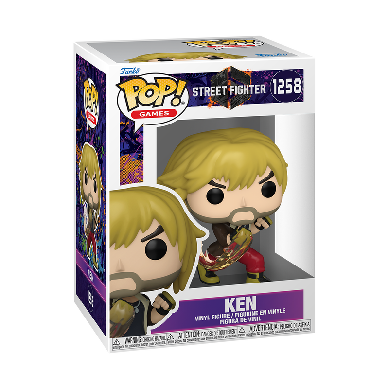 [PRÉ-RESERVA] Funko POP! Street Fighter #1258 Ken